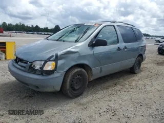 1999 Toyota Sienna LE with VIN 4T3ZF13C1XU144583, listed as a Copart auction lot 60859065 with 319,699 mi miles and Salvage title. Bid and sale history available at DreamBid. Image 1.