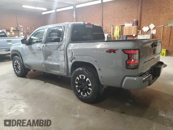 2024 Nissan Frontier SV with VIN 1N6ED1EK4RN620101, listed as a Copart auction lot 61064595 with 11,929 mi miles and Salvage title. Bid and sale history available at DreamBid. Image 2.