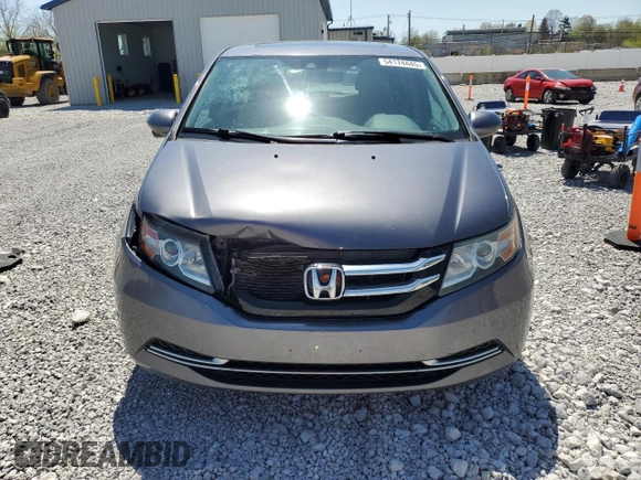 2016 Honda Odyssey EX-L with VIN 5FNRL5H61GB072390, listed as a Copart auction lot 54174445 with 149,088 mi miles and Salvage Title. Bid and sale history available at DreamBid. Image 5.