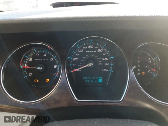 2011 Ford Taurus Limited with VIN 1FAHP2JW6BG148859, listed as a Copart auction lot 45736365 with 153,194 mi miles and Salvage title. Bid and sale history available at DreamBid. Image 9.