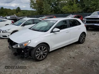 2018 Hyundai Elantra GT with VIN KMHH35LE1JU032623, listed as a Copart auction lot 72744674 with 86,702 mi miles and Salvage Title. Bid and sale history available at carsss.com. Image 1.