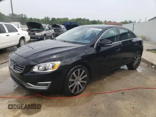 2017 Volvo S60 Inscription with VIN LYV402HK3HB132249, listed as a Copart auction lot 62182244 with 58,716 mi miles and Salvage Title. Bid and sale history available at carsss.com. Image 1.