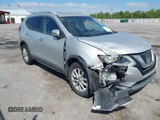 2017 Nissan Rogue S with VIN 5N1AT2MTXHC880965, listed as a IAAI auction lot 42016855 with 117,672 mi miles. Bid and sale history available at carsss.com. Image 6.