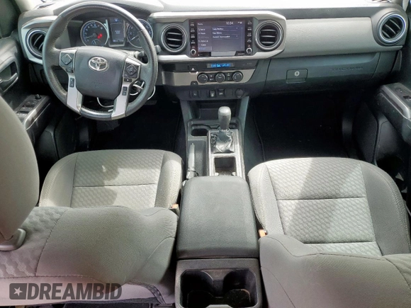 2022 Toyota Tacoma SR5 with VIN 3TMBZ5DN7NM033163, listed as a Copart auction lot 56769525 with 82,060 mi miles and Salvage title. Bid and sale history available at DreamBid. Image 8.