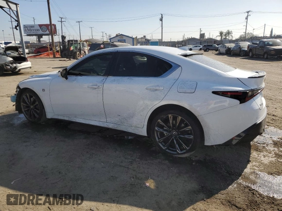 2021 Lexus IS with VIN JTHGZ1B26M5046903, listed as a Copart auction lot 47111945 with 19,756 mi miles and Salvage Title. Bid and sale history available at carsss.com. Image 2.