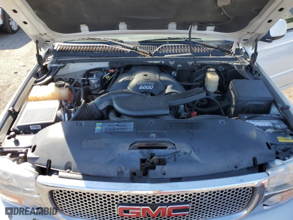 2002 GMC Yukon Denali with VIN 1GKEK63UX2J183619, listed as a Copart auction lot 74744354 with 155,188 mi miles and Salvage Title. Bid and sale history available at carsss.com. Image 11.