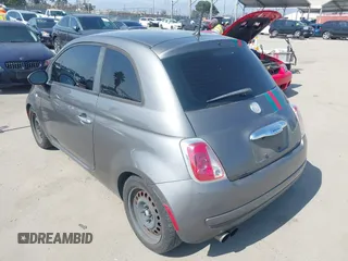 2012 FIAT 500 Pop with VIN 3C3CFFAR5CT303797, listed as a IAAI auction lot 42606833 with 128,973 mi miles and . Bid and sale history available at DreamBid. Image 3.