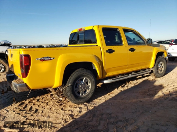 2007 GMC Canyon SLE2 with VIN 1GTDT13E578135217, listed as a Copart auction lot 81773394 with 167,936 mi miles and Salvage Title. Bid and sale history available at carsss.com. Image 3.
