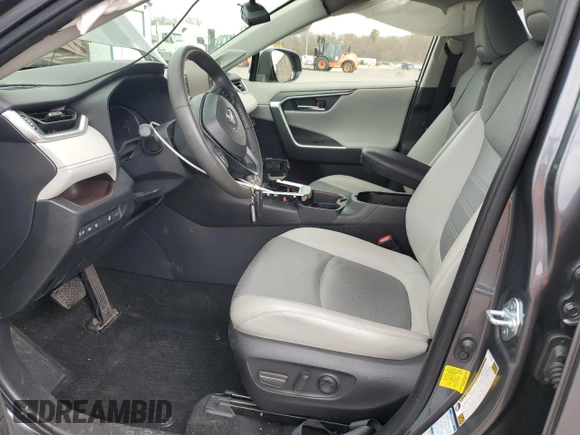 2020 Toyota RAV4 Hybrid Limited with VIN JTMDWRFV9LD066664, listed as a Copart auction lot 50167245 with 25,348 mi miles and Salvage Title. Bid and sale history available at carsss.com. Image 7.