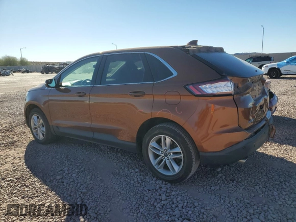 2017 Ford Edge SEL with VIN 2FMPK3J95HBB52272, listed as a Copart auction lot 87765395 with 119,858 mi miles and Salvage Title. Bid and sale history available at carsss.com. Image 2.