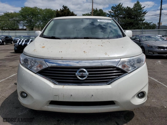 2014 Nissan Quest SV with VIN JN8AE2KP2E9105528, listed as a Copart auction lot 67375124 with 76,238 mi miles and Clean Title. Bid and sale history available at carsss.com. Image 5.