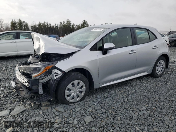 2022 Toyota Corolla Hatchback with VIN JTNK4MBE2N3157902, listed as a Copart auction lot 88367735 with 0 mi miles and Salvage Title. Bid and sale history available at carsss.com. Image 1.
