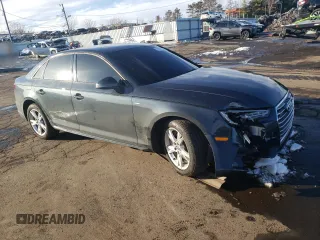2018 Audi A4 Premium with VIN WAUDNAF43JA161339, listed as a Copart auction lot 45996685 with 92,313 mi miles and Salvage Title. Bid and sale history available at carsss.com. Image 4.