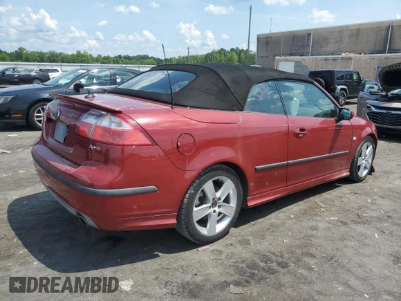 2006 Saab 9-3 Aero z VIN YS3FH71U666105587, wystawiony jako Copart lot #61289004 z przebiegiem 97 098 mil mil oraz Szkoda całkowita • Salvage title. Historia ofert i sprzedaży dostępna na DreamBid. Obrazek 3.
