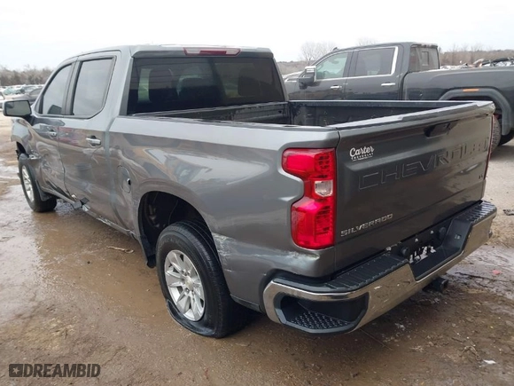 2021 Chevrolet Silverado 1500 LT with VIN 3GCPWCED8MG186057, listed as a IAAI auction lot 41624737 with 118,743 mi miles. Bid and sale history available at carsss.com. Image 3.