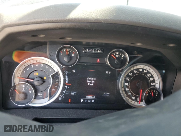 2015 Ram 1500 Big Horn z VIN 1C6RR7LT7FS528456, wystawiony jako Copart lot #61002655 z przebiegiem 111 419 mil mil oraz Szkoda całkowita • Salvage title. Historia ofert i sprzedaży dostępna na DreamBid. Obrazek 9.