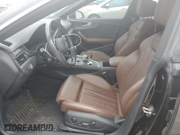 2018 Audi A5 Sportback Premium Plus с VIN WAUENCF56JA058232, выставлен на аукционе Copart как лот 52888755 с пробегом 63 437 миль миль и Списание • Salvage title. История ставок и продаж доступна на DreamBid. Изображение 7.