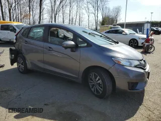 2015 Honda Fit EX-L with VIN 3HGGK5H81FM713254, listed as a Copart auction lot 51548545 with 103,474 mi miles and Salvage Title. Bid and sale history available at carsss.com. Image 4.
