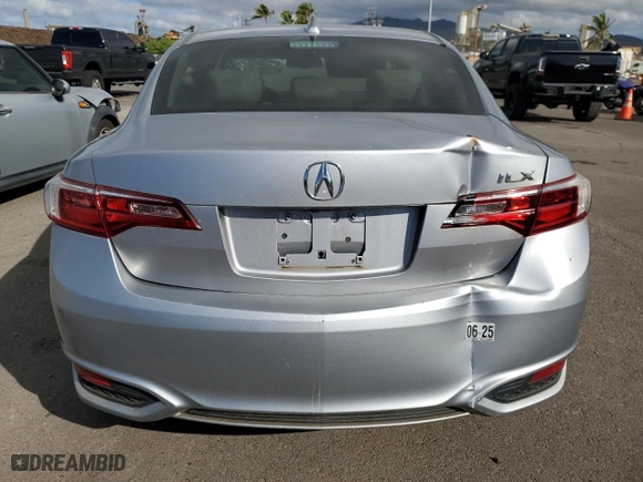 2018 Acura ILX w/Premium Pkg with VIN 19UDE2F72JA005488, listed as a Copart auction lot 78740504 with NaN miles and Salvage Title. Bid and sale history available at carsss.com. Image 6.