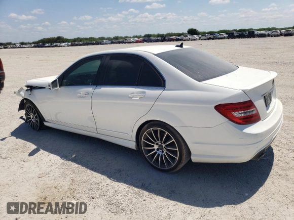 2014 Mercedes-Benz C 350 Sport with VIN WDDGF5HB3EA927761, listed as a Copart auction lot 71959814 with Not Provided miles and Salvage Title. Bid and sale history available at DreamBid. Image 2.
