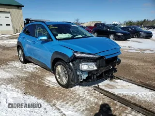 2020 Hyundai Kona SEL Plus with VIN KM8K6CAA3LU513025, listed as a Copart auction lot 49295355 with 96,983 mi miles and Non Repairable. Bid and sale history available at DreamBid. Image 12.