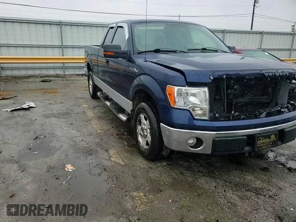 2010 Ford F-150 XL with VIN 1FTEX1C82AFA13498, listed as a Copart auction lot 59487255 with 125,410 mi miles and Salvage title. Bid and sale history available at DreamBid. Image 13.