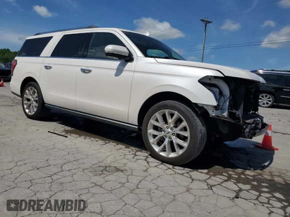 2018 Ford Expedition Max Limited z VIN 1FMJK1KT9JEA12109, wystawiony jako Copart lot #55788065 z przebiegiem 55 062 mil mil oraz Szkoda całkowita • Salvage title. Historia ofert i sprzedaży dostępna na DreamBid. Obrazek 4.