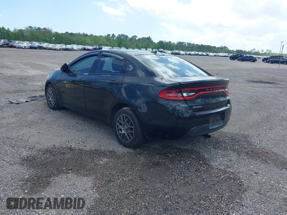 2013 Dodge Dart SE with VIN 1C3CDFAA7DD335495, listed as a IAAI auction lot 41237122 with 135,817 mi miles and . Bid and sale history available at carsss.com. Image 3.