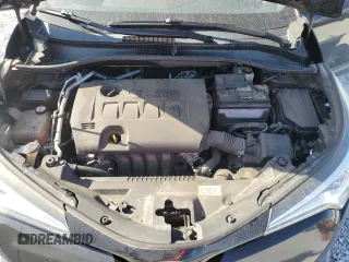 2019 Toyota C-HR XLE z VIN JTNKHMBX9K1016158, wystawiony jako Copart lot #54121995 z przebiegiem 119 716 mil mil oraz Szkoda całkowita • Salvage title. Historia ofert i sprzedaży dostępna na DreamBid. Obrazek 12.