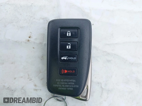 2016 Lexus NX 200t with VIN JTJBARBZ0G2061091, listed as a IAAI auction lot 41561713 with 65,401 mi miles and . Bid and sale history available at DreamBid. Image 11.