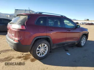 2021 Jeep Cherokee Latitude with VIN 1C4PJMCB3MD183344, listed as a Copart auction lot 88596035 with 28,201 mi miles and Salvage title. Bid and sale history available at DreamBid. Image 3.