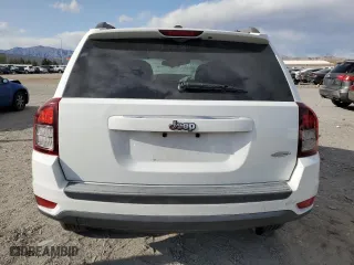 2016 Jeep Compass High Altitude Edition with VIN 1C4NJCEA0GD735537, listed as a Copart auction lot 51612675 with 0 mi miles and Salvage Title. Bid and sale history available at carsss.com. Image 6.