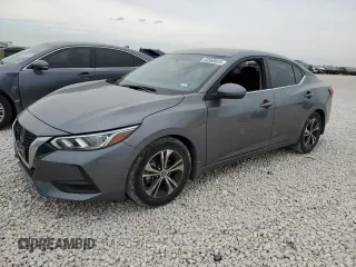 2022 Nissan Sentra SV with VIN 3N1AB8CV4NY250815, listed as a Copart auction lot 50358025 with 23,742 mi miles and Clean Title. Bid and sale history available at DreamBid. Image 1.
