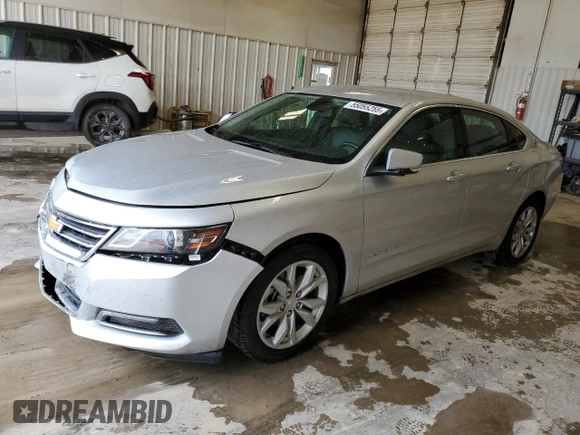 2020 Chevrolet Impala LT with VIN 1G11Z5S37LU113318, listed as a Copart auction lot 55055255 with 67,231 mi miles and Salvage Title. Bid and sale history available at DreamBid. Image 1.