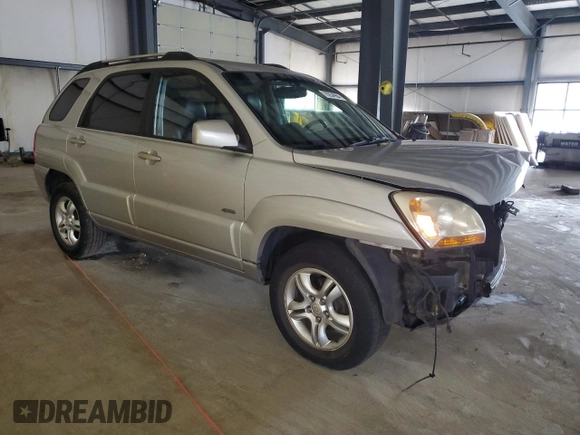 2005 Kia Sportage LX with VIN KNDJE723757091918, listed as a Copart auction lot 78254964 with 177,050 mi miles and Salvage Title. Bid and sale history available at carsss.com. Image 4.