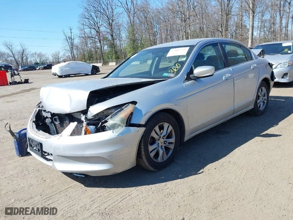 2011 Honda Accord Sdn LX-P with VIN 1HGCP2F41BA005284, listed as a IAAI auction lot 41902729 with 222,503 mi miles. Bid and sale history available at carsss.com. Image 2.