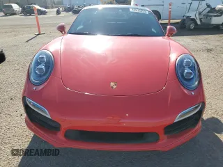 2015 Porsche 911 Turbo S with VIN WP0AD2A9XFS166153, listed as a Copart auction lot 49815853 with 20,184 mi miles. Bid and sale history available at carsss.com. Image 5.