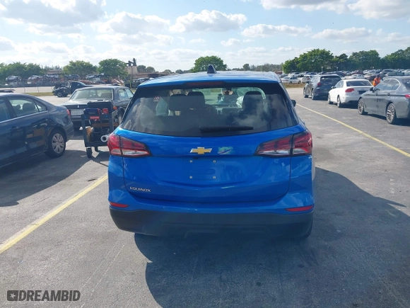 2024 Chevrolet Equinox LS with VIN 3GNAXHEG2RL160764, listed as a IAAI auction lot 41513843 with 18,679 mi miles. Bid and sale history available at carsss.com. Image 16.