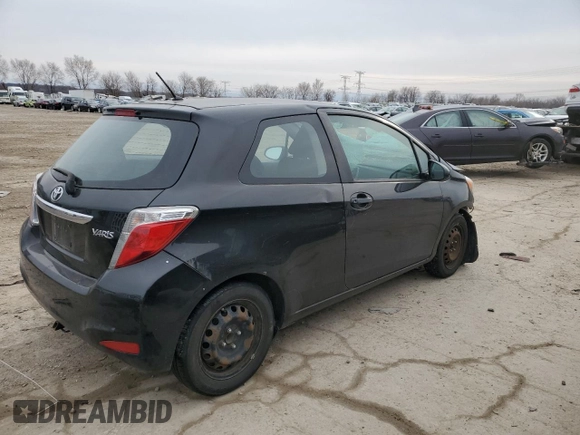 2014 Toyota Yaris L with VIN VNKJTUD34EA006285, listed as a Copart auction lot 85940674 with 150,609 mi miles and Salvage Title. Bid and sale history available at carsss.com. Image 3.