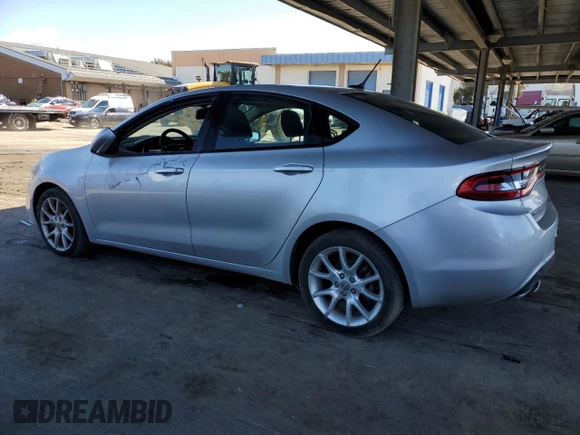 2013 Dodge Dart SXT with VIN 1C3CDFBAXDD292141, listed as a Copart auction lot 49875105 with 124,179 mi miles and Clean Title. Bid and sale history available at carsss.com. Image 2.