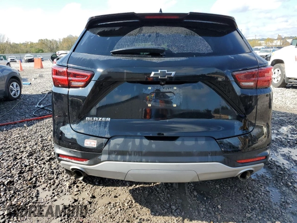 2023 Chevrolet Blazer LT with VIN 3GNKBDRS1PS101461, listed as a Copart auction lot 79771004 with 24,483 mi miles and Salvage title. Bid and sale history available at DreamBid. Image 6.