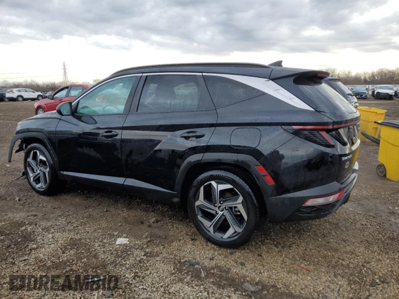 2023 Hyundai Tucson SEL with VIN 5NMJF3AE4PH183217, listed as a Copart auction lot 50229595 with 33,141 mi miles and Salvage Title. Bid and sale history available at carsss.com. Image 2.