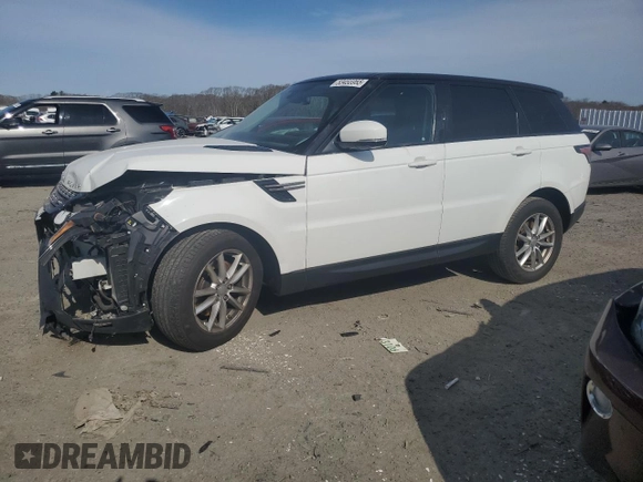 2016 Land Rover Range Rover Sport SE with VIN SALWG2PF5GA593735, listed as a Copart auction lot 53455955 with 106,567 mi miles and Salvage Title. Bid and sale history available at DreamBid. Image 1.
