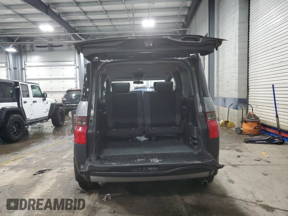 2005 Honda Element EX with VIN 5J6YH28685L029231, listed as a Copart auction lot 45673045 with 125,526 mi miles and Salvage Title. Bid and sale history available at DreamBid. Image 6.