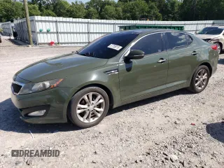 2013 Kia Optima EX z VIN 5XXGN4A77DG108218, wystawiony jako Copart lot #57728815 z przebiegiem 162 475 mil mil oraz Szkoda całkowita • Salvage title. Historia ofert i sprzedaży dostępna na DreamBid. Obrazek 1.