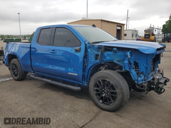 2023 GMC Sierra 1500 z VIN 1GTVUCE83PZ325290, wystawiony jako Copart lot #58227585 z przebiegiem 12 954 mil mil oraz Szkoda całkowita • Salvage title. Historia ofert i sprzedaży dostępna na DreamBid. Obrazek 4.