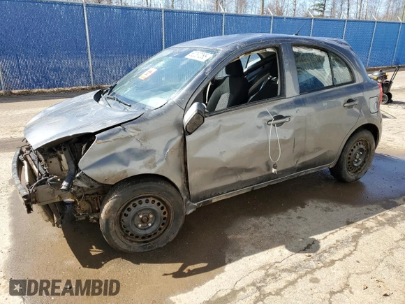 2017 Nissan Micra S with VIN 3N1CK3CP9HL267026, listed as a Copart auction lot 52287265 with Not Provided miles and Salvage Title. Bid and sale history available at DreamBid. Image 1.