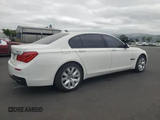 2011 BMW 7 Series 750Li with VIN WBAKB8C51BCY66328, listed as a Copart auction lot 54727695 with 155,689 mi miles and Clean Title. Bid and sale history available at carsss.com. Image 3.