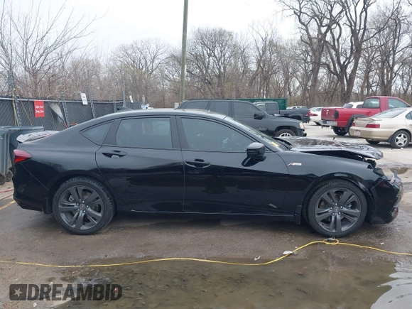 2022 Acura TLX w/A-Spec Package with VIN 19UUB6F5XNA002178, listed as a IAAI auction lot 41850627 with 68,762 mi miles and . Bid and sale history available at DreamBid. Image 13.