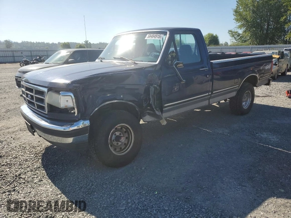 1994 Ford F-150 with VIN 1FTEF14N6RLB27492, listed as a Copart auction lot 58404915 with 162,162 mi miles and Salvage title. Bid and sale history available at DreamBid. Image 1.
